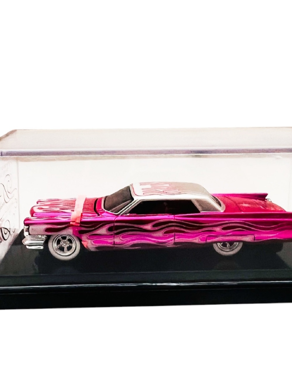 Hot Wheels 2007 Dancing Amongst The Stars MEA Mattel Employees Pink Cadillac Car